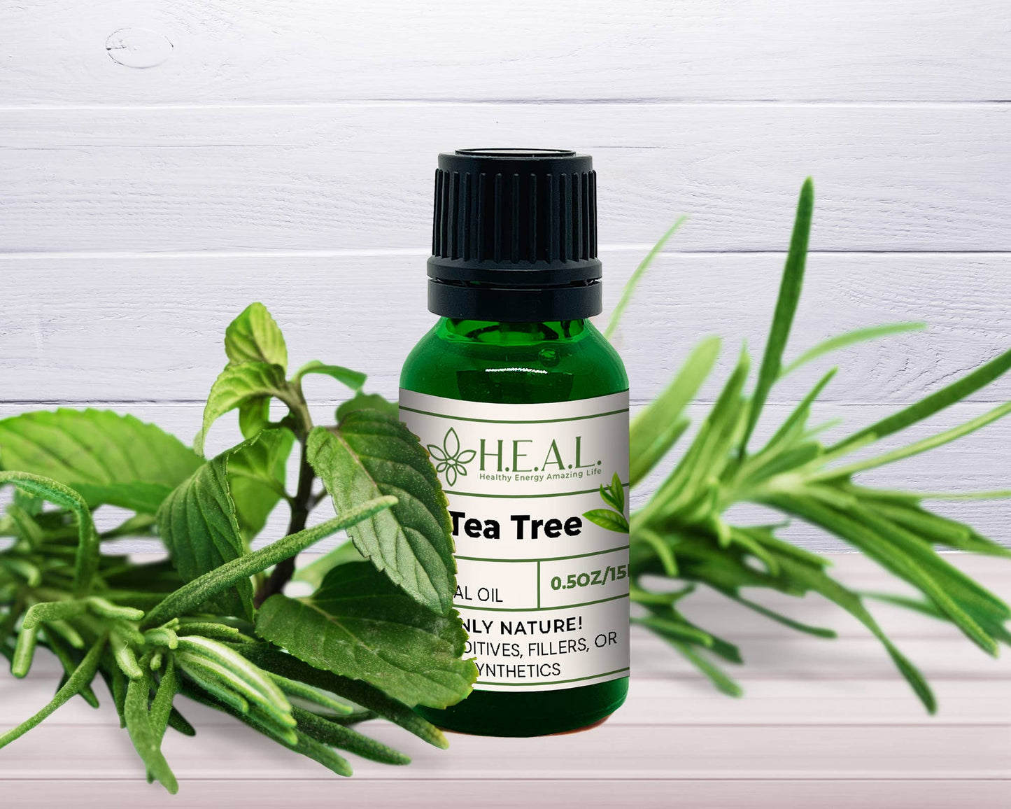 H.E.A.L.'s Essential Oils - Tea Tree: 0.5oz