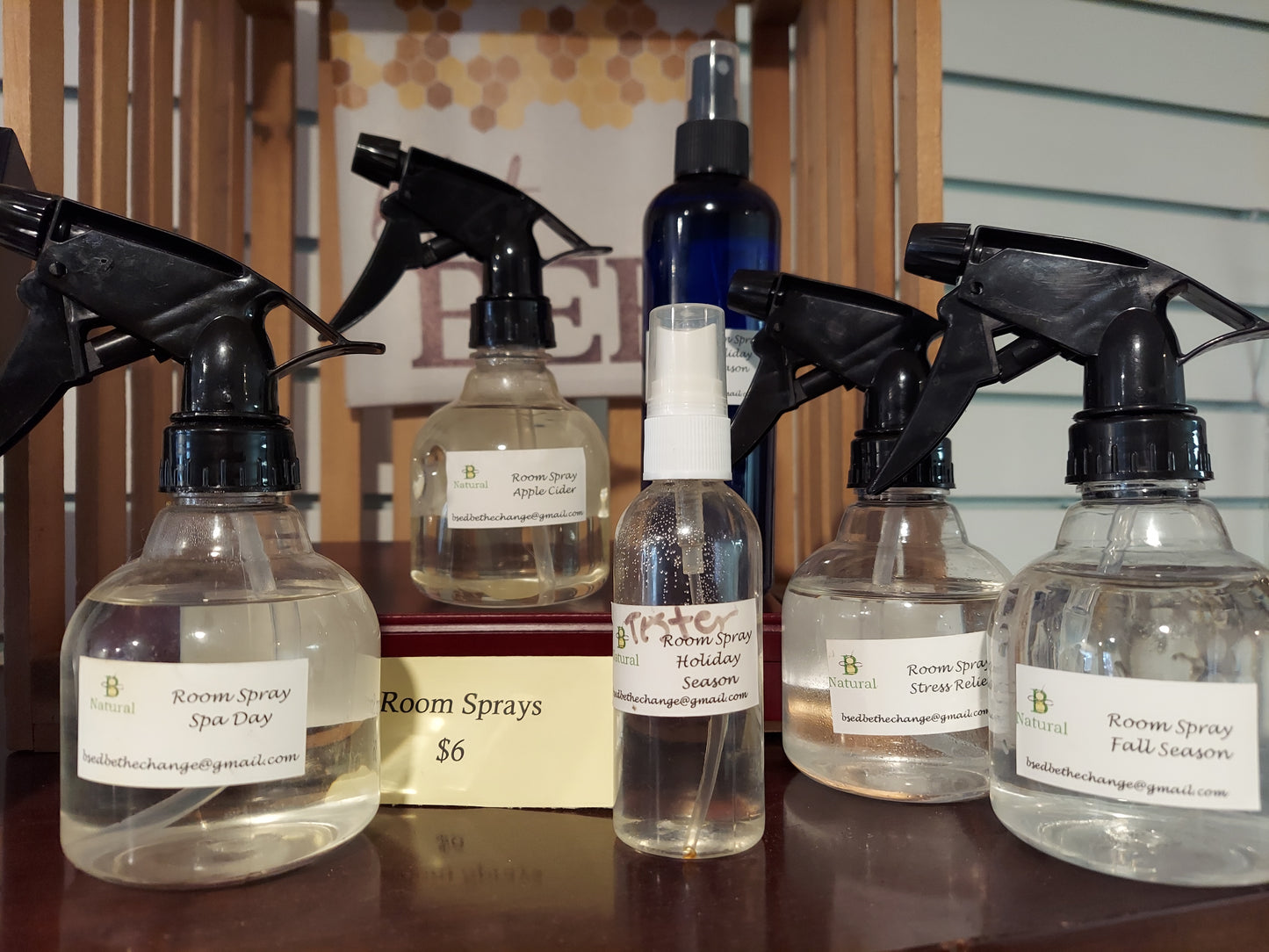 All-Natural Air Freshener Room Sprays