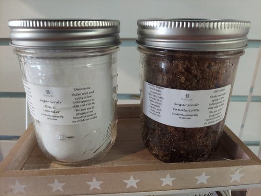 All-Natural Sugar Scrubs