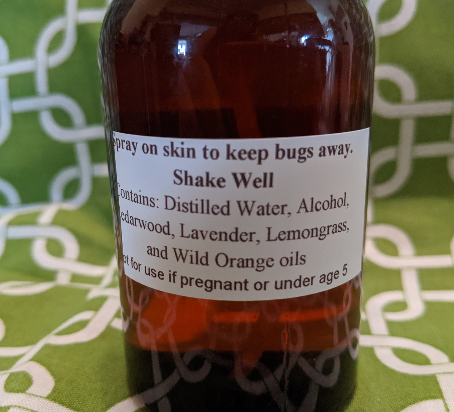 Natural Bug Repellent Spray